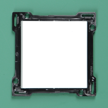101-00024 Wippe 1-fach für Bustaster mit LED Reinweiß