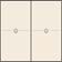 CWIZ-02/03-LED - Wippen mit LED, 55x55mm, neutral, 2-fach, neutral, Silber Auslaufartikel
